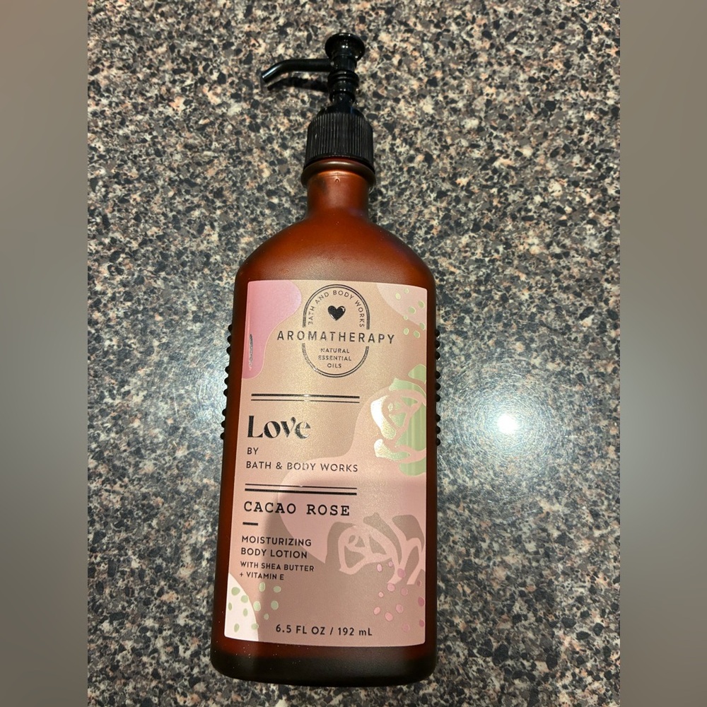 Bath & Body Works Aromatherapy Love Cacao Rose Moisturizing Lotion - Picture 2 of 3